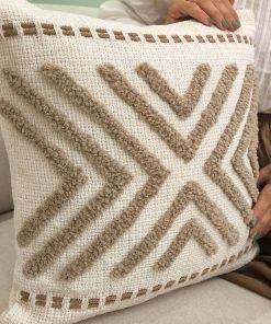 کوسن پانچ‌دوزی دست‌دوز